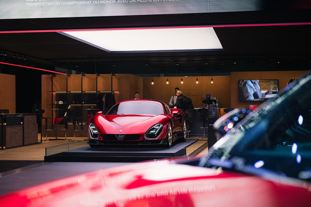 Alcantara debuts at the 2024 Paris Motor Show with an exclusive collaboration with Alfa Romeo